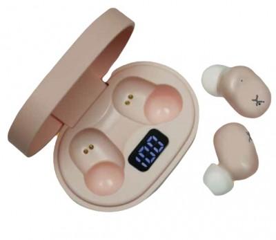 Audífonos Bluetooth Tws Cherry Con Indicador De Carga Perfect Choice Rosa