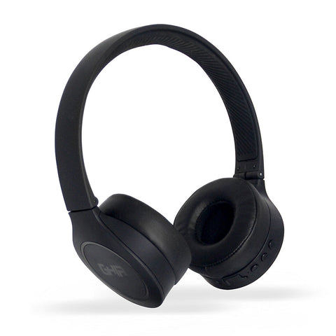 Audifonos Diadema Bluetooth Ghia N2 Hifi Sound, Color Negro, 10m Alcance, Bt 4.2/ Bateria 300mah