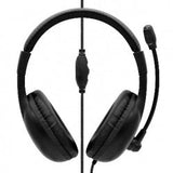 Audifonos Diadema Brobotix Tipo Gamer Ajustable Extra Suave Con Microfono Control De Volumen 3.5mm X 1