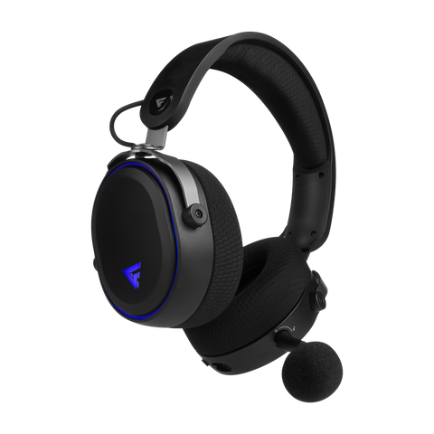 Audifonos Game Factor HSB600-BK Con Micrófono, Inalámbrico, Bluetooth, USB 20Hz, Black,  HSB600-BK