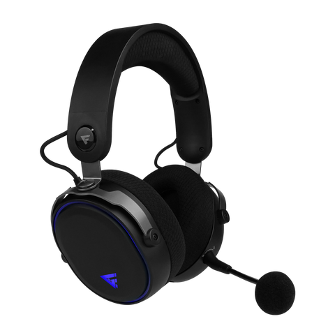 Audifonos Game Factor HSB600-BK Con Micrófono, Inalámbrico, Bluetooth, USB 20Hz, Black,  HSB600-BK