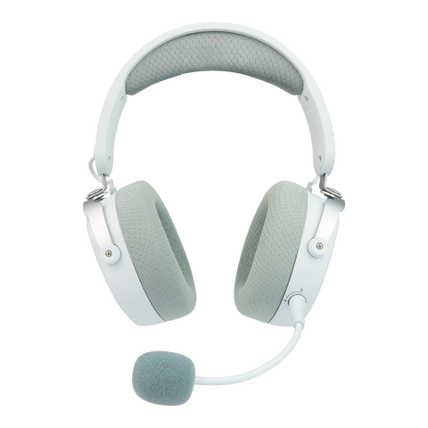 Audifonos Game Factor HSB600-WH Con Micrófono, Inalámbrico, Bluetooth, USB 20Hz, White,  HSB600-WH