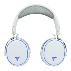 Audifonos Game Factor HSB600-WH Con Micrófono, Inalámbrico, Bluetooth, USB 20Hz, White,  HSB600-WH