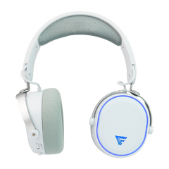 Audifonos Game Factor HSB600-WH Con Micrófono, Inalámbrico, Bluetooth, USB 20Hz, White,  HSB600-WH