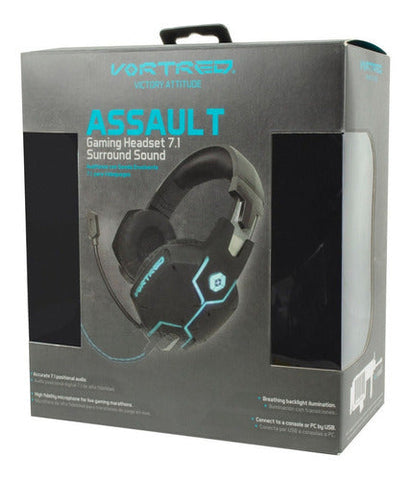 Audifonos Gamer Con Sonido 7.1 Posicional Vortred Perfect Choice Assault