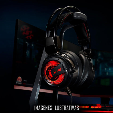 Audifonos Gamer XPG PRECOG Audio 7.1 Xbox One PS4 Nintendo Switch USB 3.5mm LED QA-328