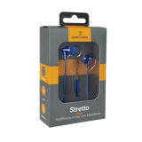 Audífonos In-Ear Con Micrófono Perfect Choice Stretto Azul
