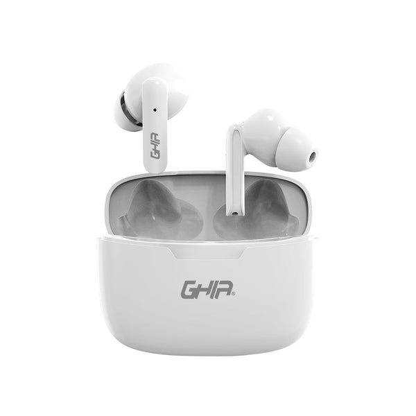 Audifonos Inalambricos Bluetooth Ghia Tws-2 Color Blanco