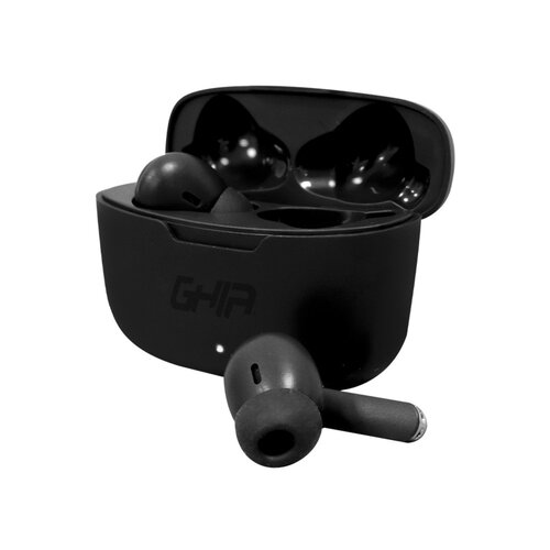 Audifonos Inalambricos Bluetooth Ghia Tws-2 Color Negro