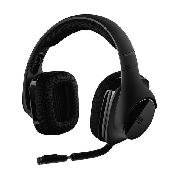 Audifonos Logitech Gamer G533 7.1, Wireless, Usb, Negro (981-000633)