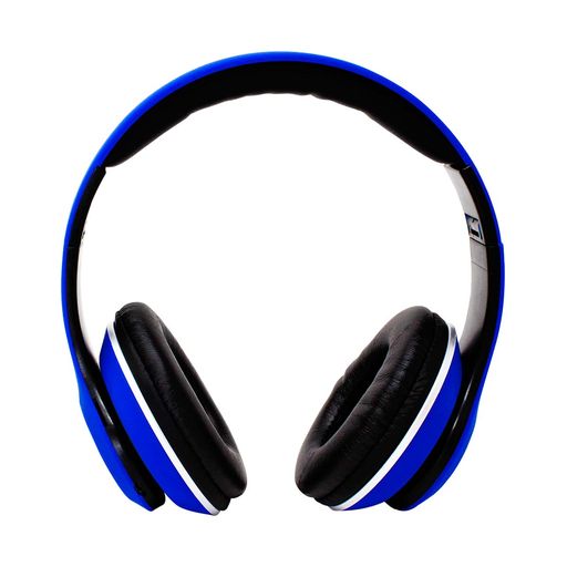 Audifonos Necnon Bluetooth Nbh-01 Man Lib Rubberized Azul Ncab0103rz