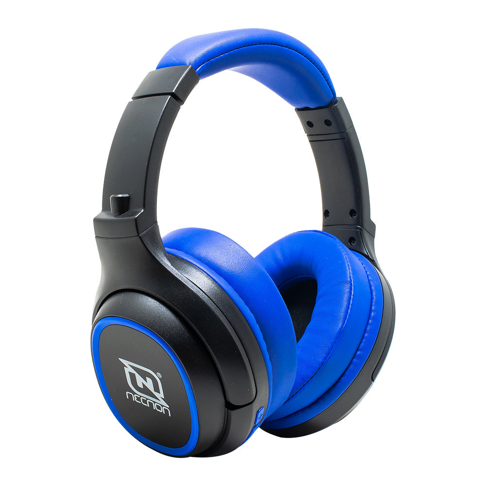 Audifonos Necnon Bluetooth Nbh-02 Manos Libres Type C Azul Nbab0203tc