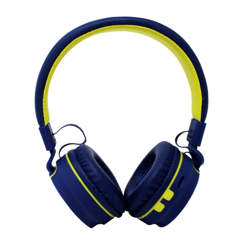 Audifonos Necnon Bluetooth Nbh-05 Manos Libres Azul Ncab050300