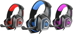 Audifonos Necnon Gaming Con Microfono Nbhg Dragon Azul Npagdr03vi