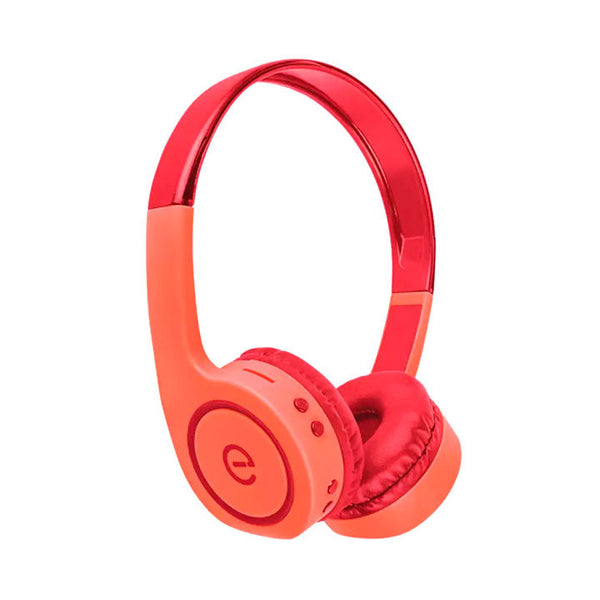 Audífonos On-Ear Inalambricos Manos Libres Con Bt Fm Sd 3.5mm Easy Line By Perfect Choice Coral