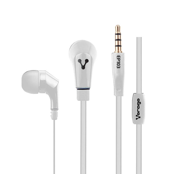 Audifonos Vorago Ep-103 Blanco 3.5mm