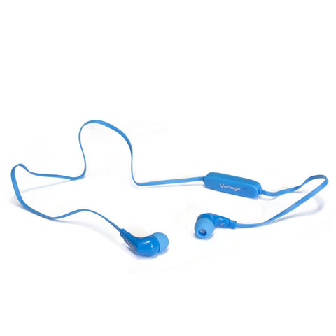 Audífonos Vorago Epb-103 Bluetooth Manos Libres Con Volumen, Azul Epb-103-Bl