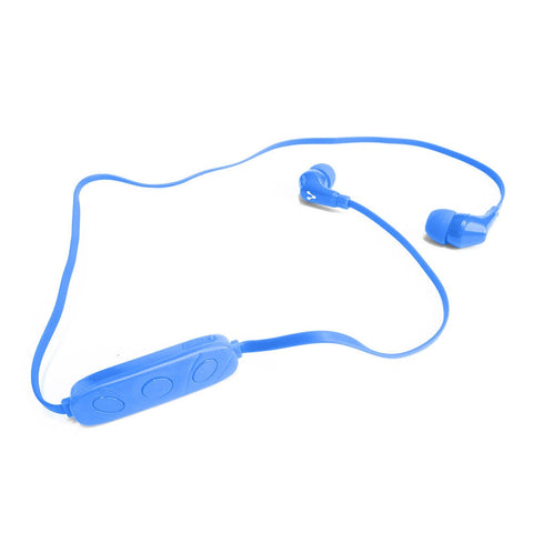 Audífonos Vorago Epb-103 Bluetooth Manos Libres Con Volumen, Azul Epb-103-Bl