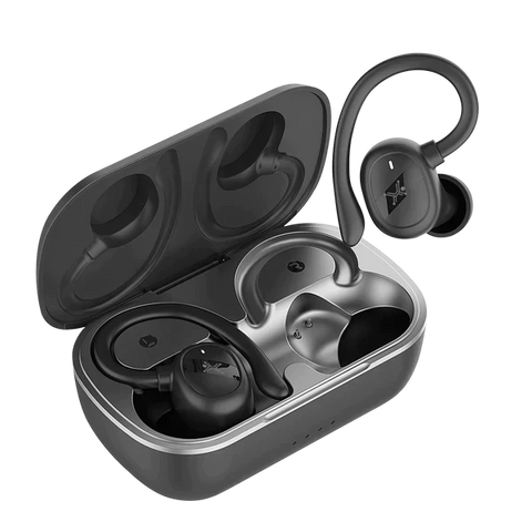 auriculares perfect choice haken inalambrico bluetooth negro 308547