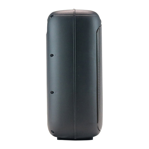 Bafle Ghia Amplificado Doble Bocina 4 Pulg Recargable, Luz Led Secuencial, Fm, Tws