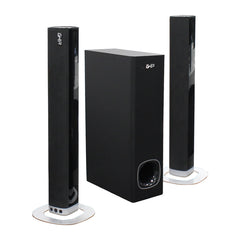 Barra De Sonido Detachable Ghia 2.1 Canales, Bluetooth, Usb, Optico, Aux, 120w Rms