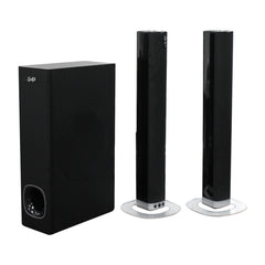 Barra De Sonido Detachable Ghia 2.1 Canales, Bluetooth, Usb, Optico, Aux, 120w Rms