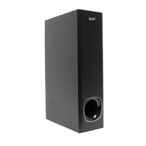 Barra De Sonido Ghia 2.1 Canales, Bluetooth, Usb, Aux, 76w Rms