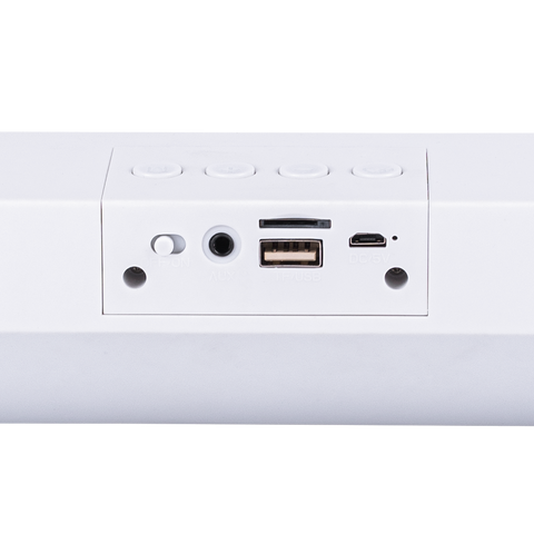 Barra De Sonido Inalambrica Nasa By Techzone Ns-Sb02a Blanca