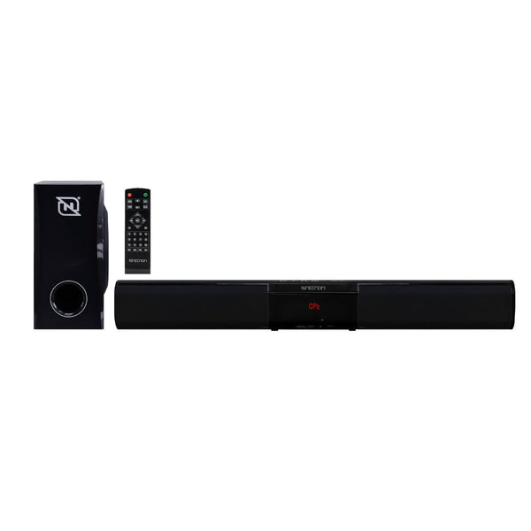 Barra De Sonido Y Subwoofer Necnon Nsb-01w Radio Fm Usb Ncsb1w0121