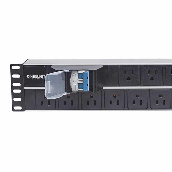 Barra Pdu Intellinet 15 Cont Gab, Rack 2u Vs Cortos 714075