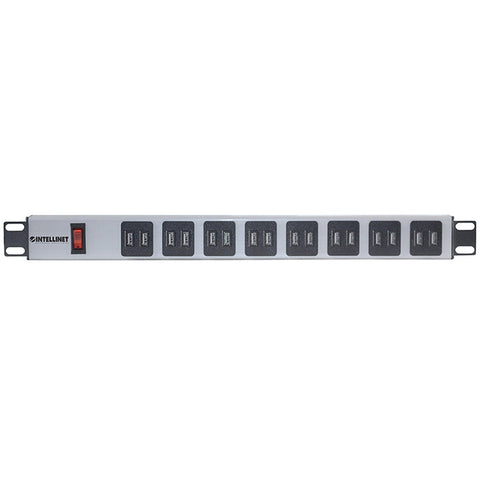 Barra Pdu Intellinet 16 Cont Usb A 1u Rack, Gab 110v, 15a 164603