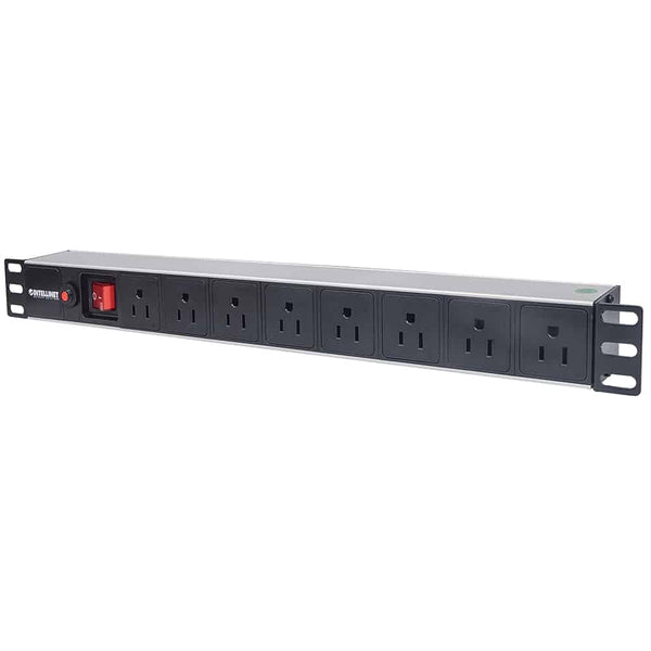 Barra Pdu Intellinet 8 Cont 1u Para Rack, Gabinete 713993