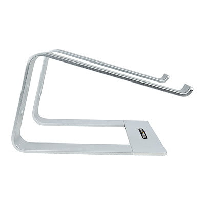 Base de escritorio para laptop, soporta 5kg, de aluminio, color plata, base riser elevador ergonómico para laptop, para macbook air/pro, dell xps, lenovo - startech.com mod. Laptop-stand-silver