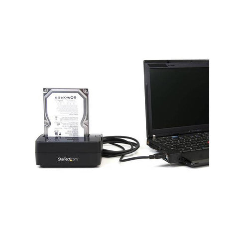 Base Dock De 1 Bahia Usb 3.0 Para Discos Duros Hdd Sata De 2.5 Y 3.5 Pulgadas - Startech.Com Modelo Satdocku3s