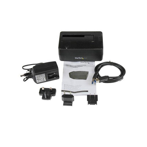 Base Dock De 1 Bahia Usb 3.0 Para Discos Duros Hdd Sata De 2.5 Y 3.5 Pulgadas - Startech.Com Modelo Satdocku3s