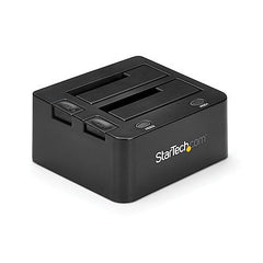 Base Docking Station Esata Usb 3.0 Con Uasp De 2 Bahias Para Disco Duro O Ssd Sata Iii De 2.5 O 3.5 Pulgadas - Startech.Com Modelo Sdock2u33eb