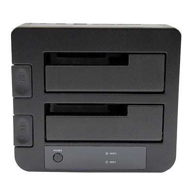 Base Docking Station Usb 3.0 Con Uasp De 2 Bahias Para Disco Duro O Ssd Sata Iii De 2.5 O 3.5 Pulgadas - Intercambio En Caliente - Startech.Com Modelo Sdock2u33
