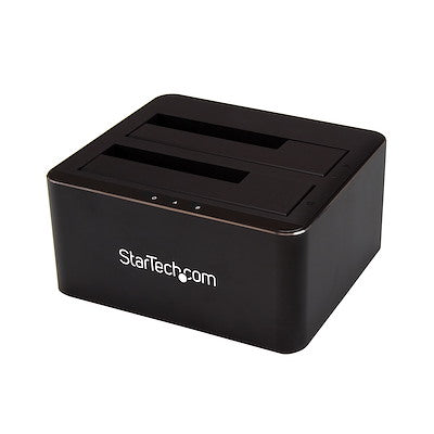 Base Docking Station Usb 3.0 De 2 Bahias Sata Iii De 2.5 O 3.5 Pulgadas Para Ssd O Disco Duro Base De Conexion Para Intercambio En Caliente De Unidades De Disco Duro - Startech.Com Modelo Sdock2u33v