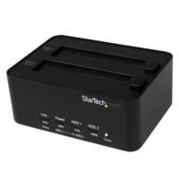 Base Duplicadora Autonoma De 2 Bahías Usb 3.0 De Discos Duros Hdd Sata 2.5