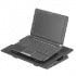 Base Enfriadora Brobotix Para Laptop De Hasta 17, Con Ventilador E Iluminacion Led, Angulo Ajustable Con Hub Usb, Negro