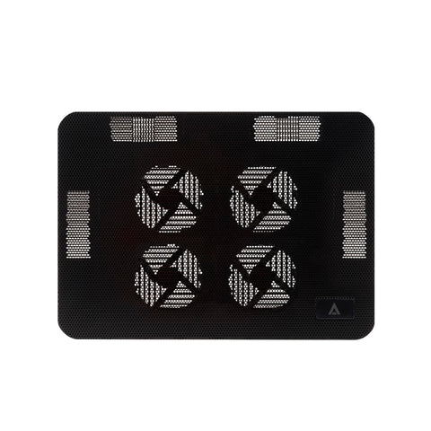 Base Enfriadora Para Laptop 17" 4 Ventiladores Acteck Negro Ac-916561