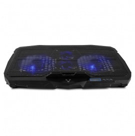 Base Enfriadora Vorago Cp-301 Laptop 17" 5 Pos Led 4 Ventiladores