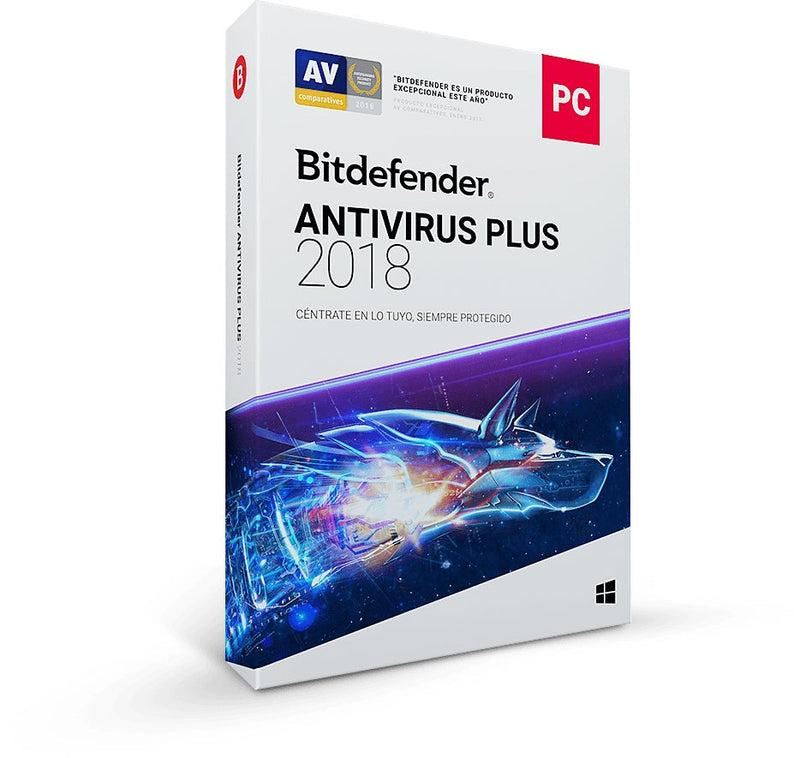 Bitdefender Antivirus Plus 1 Año 3 Usuarios (Tmbd-402)