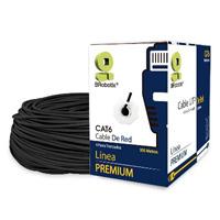 Bobina Brobotix Cat6  Cca Utp Exterior 305 Metros Negro