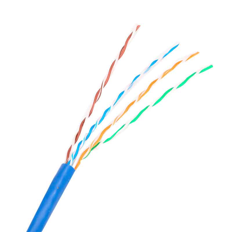 Bobina De Cable Utp Qian Qgr-Nc006 Cat6 Azul23 Awg Interior
