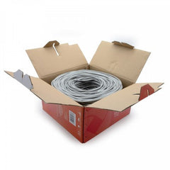 Bobina De Cable Utp Qian Qhr-Cat5e Cat5e Gris24 Awg Interior