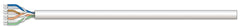 Bobina Intellinet Cat6 Utp 100% Cobre Solida Gris 23awg 305 Metros 334136