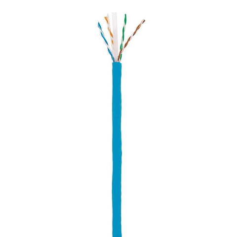 Bobina Intellinet Cat6 Utp Cca Solida Color Azul 23awg 305 Metros 704670