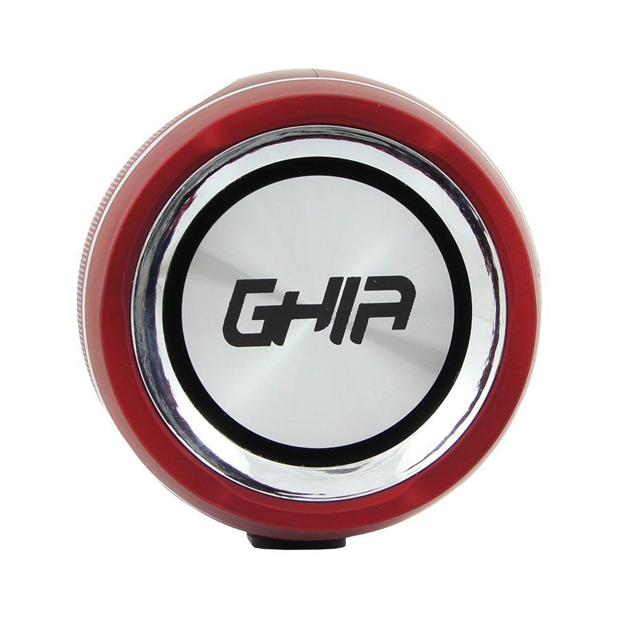 Bocina Bluetooth Bx300 Ghia Roja, Tws, 12w X 2, Aux, Radio Fm, Micro Sd Card, Usb