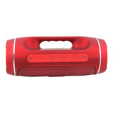 Bocina Bluetooth Bx300 Ghia Roja, Tws, 12w X 2, Aux, Radio Fm, Micro Sd Card, Usb